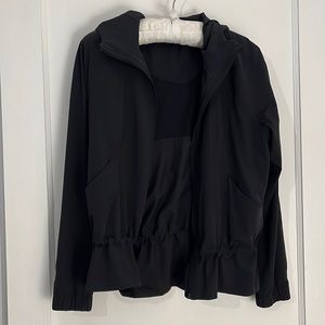 Lululemon Hooded Cinched Waist Jacket